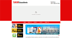 Desktop Screenshot of localclassifiedsdubai.com